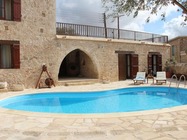 A stone built property has been renovated to a high standard and offers the most traditional Cypriot village holiday that one will find anywhere on the island