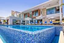 Five bedroom luxury holiday villa with private pool located at sea caves Peyia Paphos
