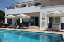 Villa Bella Katerina is a 4 bedroom holiday villa with private pool located at Coral Bay Paphos Cyprus