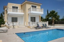 4 bedroom villa with private pool located at Coral bay Paphos